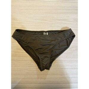 Tommy Bahama Swim Suit Bottom Women Size Med Olive Green Swimwear Beach